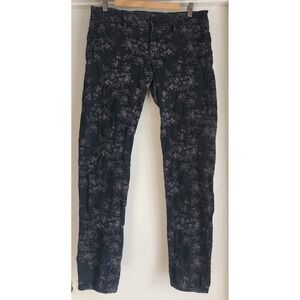 Hudson Jeans Floral‎ Print Skinny Fit Women's Denim Pants Sz 32